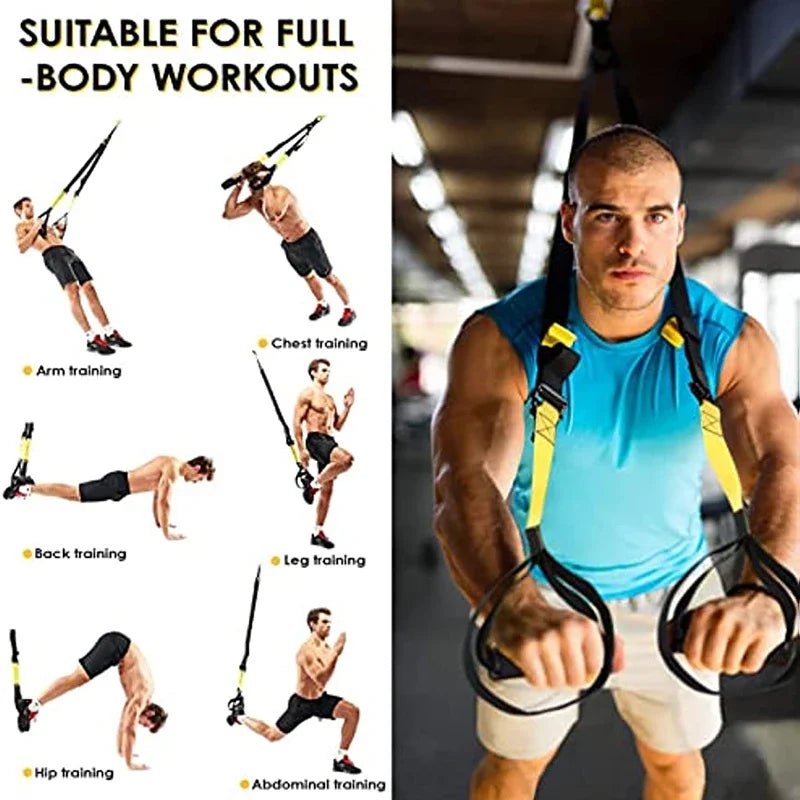 Sangle d'entraînement physique réglable, équipement de gymnastique à domicile - FATAONSangle d'entraînement physique réglable, équipement de gymnastique à domicileMateriel sportifFATAON