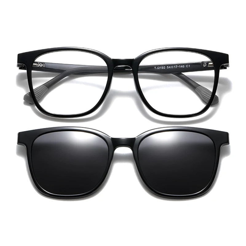 SENEVIEVE-Lunettes de soleil polarisées à clipser pour femmes, lunettes optiques de protection UV, anti-absorbe ouissement, délinquants personnalisés, TJ2192 - FATAONSENEVIEVE-Lunettes de soleil polarisées à clipser pour femmes, lunettes optiques de protection UV, anti-absorbe ouissement, délinquants personnalisés, TJ2192Mode HommeFATAON