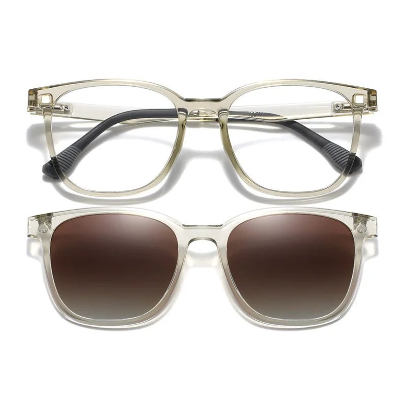SENEVIEVE-Lunettes de soleil polarisées à clipser pour femmes, lunettes optiques de protection UV, anti-absorbe ouissement, délinquants personnalisés, TJ2192 - FATAONSENEVIEVE-Lunettes de soleil polarisées à clipser pour femmes, lunettes optiques de protection UV, anti-absorbe ouissement, délinquants personnalisés, TJ2192Mode HommeFATAON