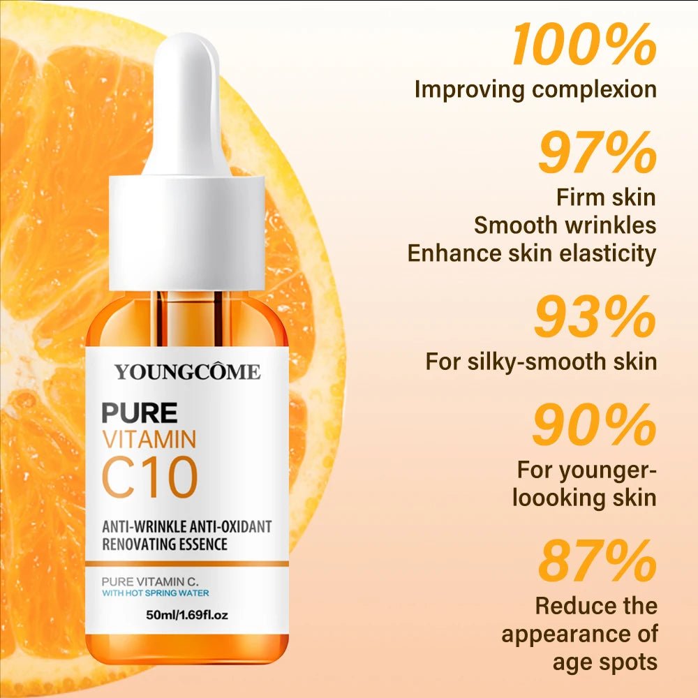 Sérum Vitamine C + Acide Hyaluronique Essence Éclat & Hydratation Quotidienne Un sérum léger à absorption rapide qui aide à améliorer l’éclat et l’hydratation de la peau, tout en laissant le teint plus frais et uniforme. - FATAONSérum Vitamine C + Acide Hyaluronique Essence Éclat & Hydratation Quotidienne Un sérum léger à absorption rapide qui aide à améliorer l’éclat et l’hydratation de la peau, tout en laissant le teint plus frais et uniforme.Beauty & CosmétiquesFATAON