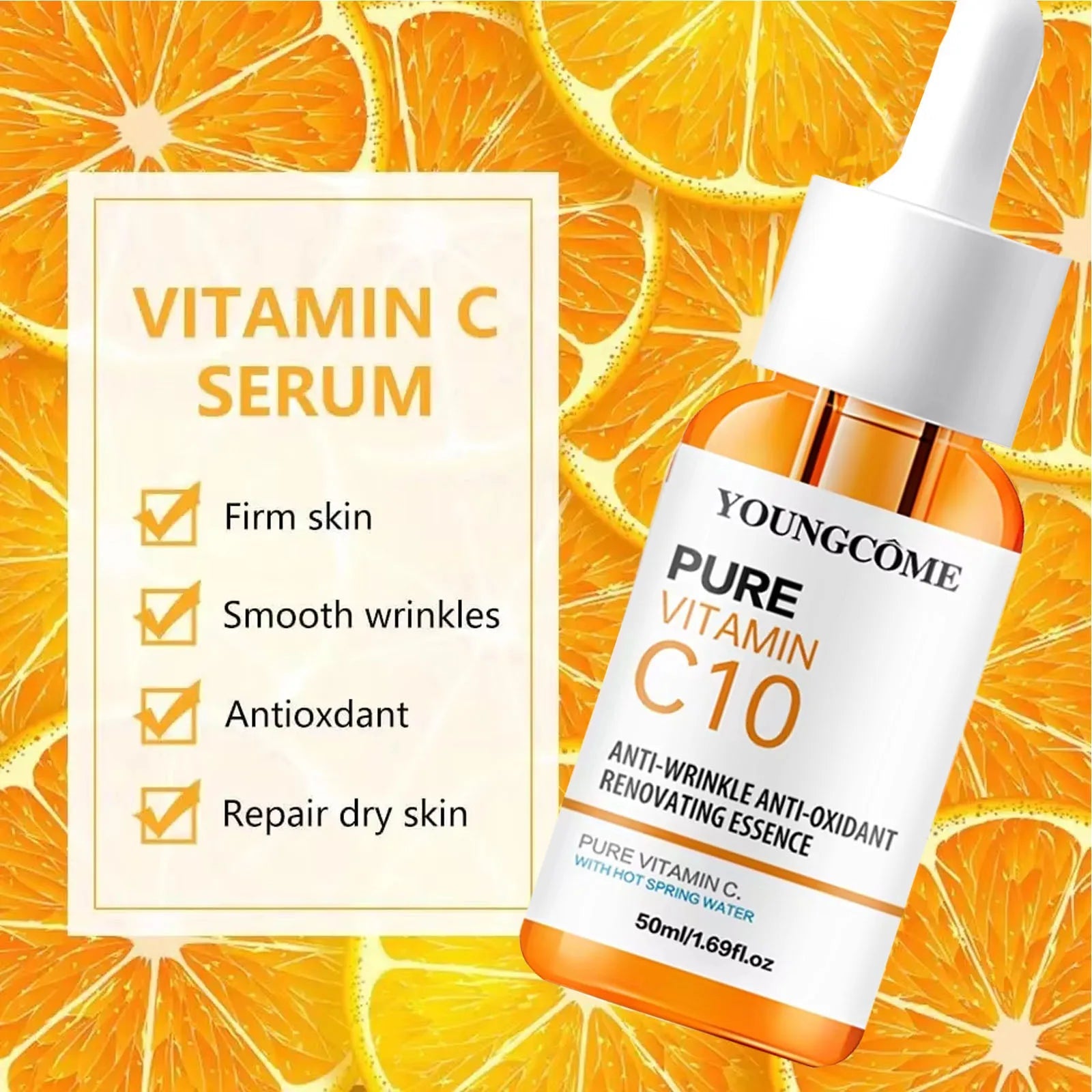 Sérum Vitamine C + Acide Hyaluronique Essence Éclat & Hydratation Quotidienne Un sérum léger à absorption rapide qui aide à améliorer l’éclat et l’hydratation de la peau, tout en laissant le teint plus frais et uniforme. - FATAONSérum Vitamine C + Acide Hyaluronique Essence Éclat & Hydratation Quotidienne Un sérum léger à absorption rapide qui aide à améliorer l’éclat et l’hydratation de la peau, tout en laissant le teint plus frais et uniforme.Beauty & CosmétiquesFATAON