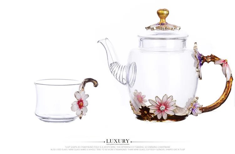 Service à thé en émail pour Kung Fu, tasses, tasses, verres résistants à la chaleur - FATAONService à thé en émail pour Kung Fu, tasses, tasses, verres résistants à la chaleurSolutions MaisonFATAON
