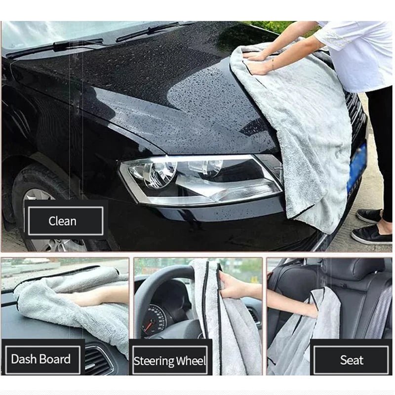 Serviette en Microcarence pour Lavage de Voiture, Accessoire Super Absorbant, pour Livres, Grill, Premium, vaccage Unique - FATAONServiette en Microcarence pour Lavage de Voiture, Accessoire Super Absorbant, pour Livres, Grill, Premium, vaccage UniqueAccessoire AutoFATAON