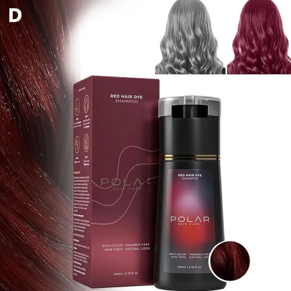 Shampoing de teinture capillaire pour cheveux gris pour femmes et hommes, Kit de teinture capillaire naturelle, Semi-permanent, noir, marron, violet, 200ml - FATAONShampoing de teinture capillaire pour cheveux gris pour femmes et hommes, Kit de teinture capillaire naturelle, Semi-permanent, noir, marron, violet, 200mlBeauté HommeFATAON