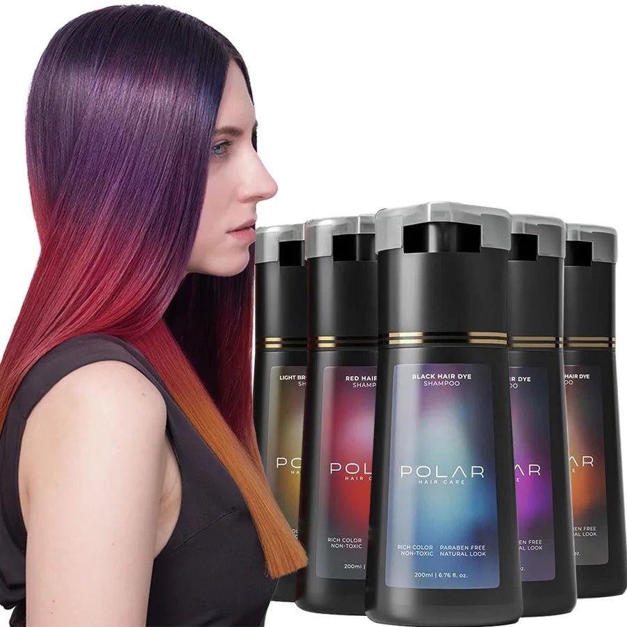 Shampoing de teinture capillaire pour cheveux gris pour femmes et hommes, Kit de teinture capillaire naturelle, Semi-permanent, noir, marron, violet, 200ml - FATAONShampoing de teinture capillaire pour cheveux gris pour femmes et hommes, Kit de teinture capillaire naturelle, Semi-permanent, noir, marron, violet, 200mlBeauté HommeFATAON