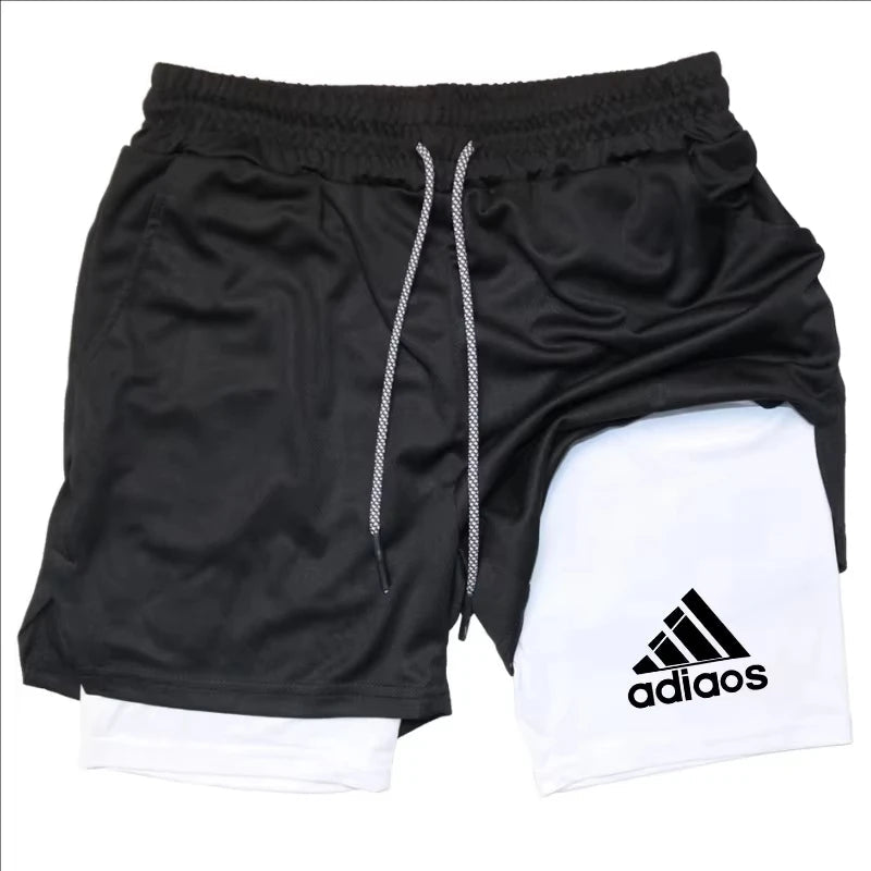 Short de compression pour hommes, short de sport, d'entraînement, de course, d'été, à séchage rapide, en un - FATAONShort de compression pour hommes, short de sport, d'entraînement, de course, d'été, à séchage rapide, en unMode HommeFATAON
