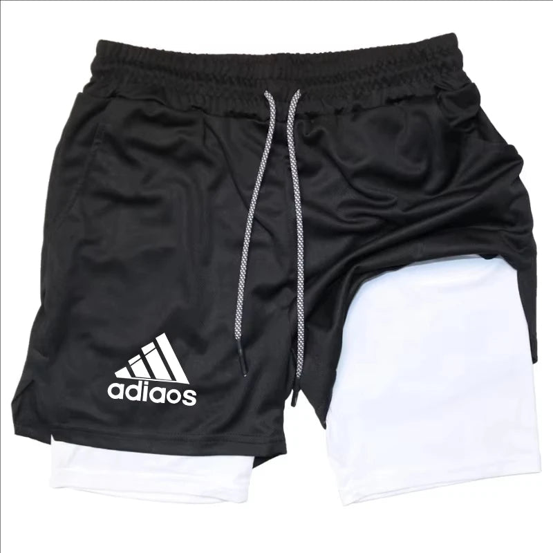 Short de compression pour hommes, short de sport, d'entraînement, de course, d'été, à séchage rapide, en un - FATAONShort de compression pour hommes, short de sport, d'entraînement, de course, d'été, à séchage rapide, en unMode HommeFATAON