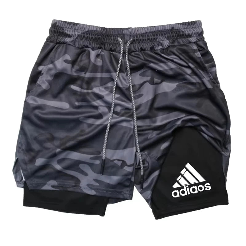 Short de compression pour hommes, short de sport, d'entraînement, de course, d'été, à séchage rapide, en un - FATAONShort de compression pour hommes, short de sport, d'entraînement, de course, d'été, à séchage rapide, en unMode HommeFATAON
