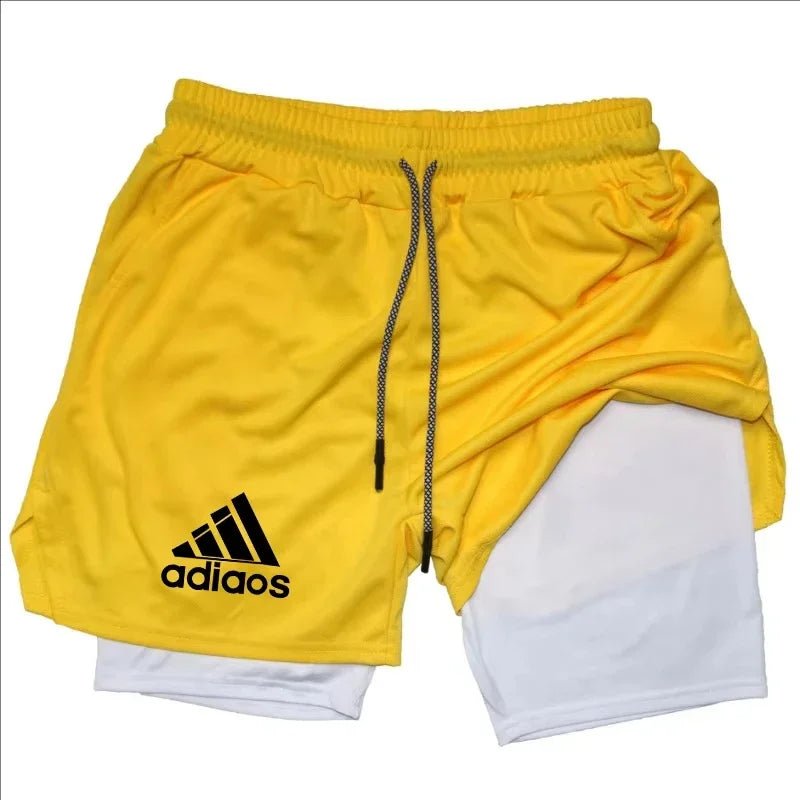 Short de compression pour hommes, short de sport, d'entraînement, de course, d'été, à séchage rapide, en un - FATAONShort de compression pour hommes, short de sport, d'entraînement, de course, d'été, à séchage rapide, en unMode HommeFATAON