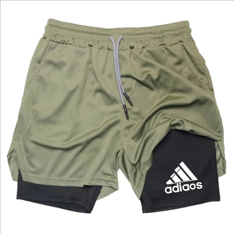 Short de compression pour hommes, short de sport, d'entraînement, de course, d'été, à séchage rapide, en un - FATAONShort de compression pour hommes, short de sport, d'entraînement, de course, d'été, à séchage rapide, en unMode HommeFATAON