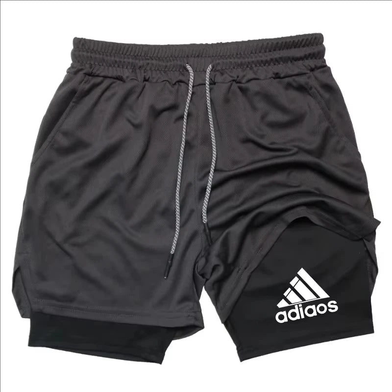 Short de compression pour hommes, short de sport, d'entraînement, de course, d'été, à séchage rapide, en un - FATAONShort de compression pour hommes, short de sport, d'entraînement, de course, d'été, à séchage rapide, en unMode HommeFATAON