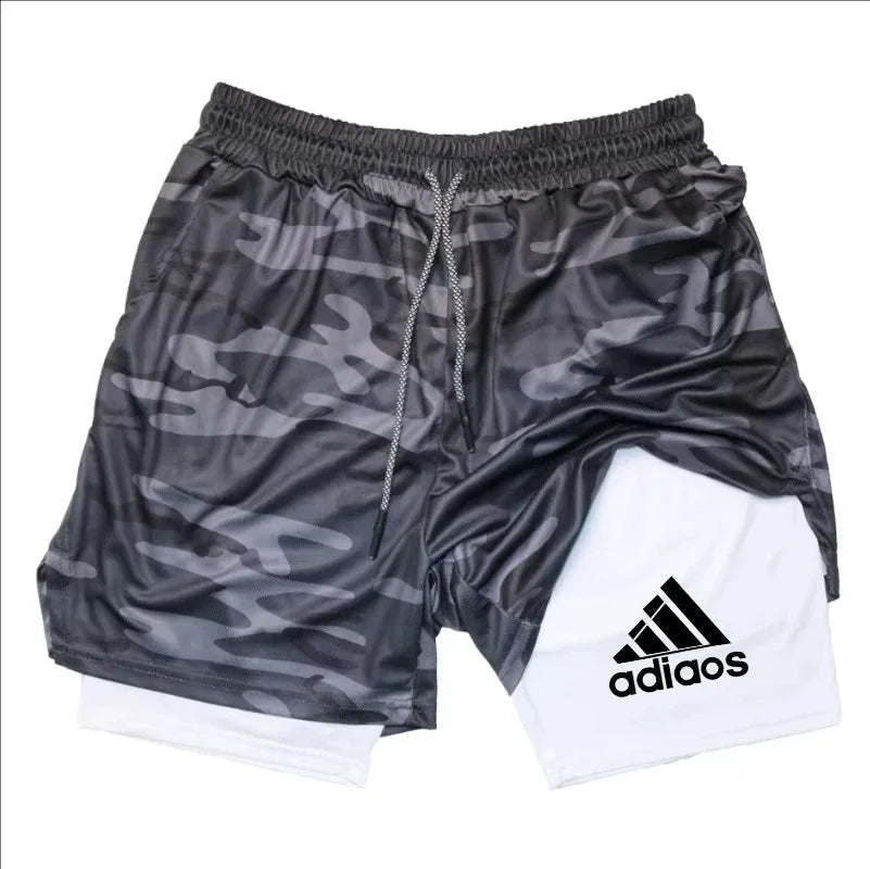 Short de compression pour hommes, short de sport, d'entraînement, de course, d'été, à séchage rapide, en un - FATAONShort de compression pour hommes, short de sport, d'entraînement, de course, d'été, à séchage rapide, en unMode HommeFATAON