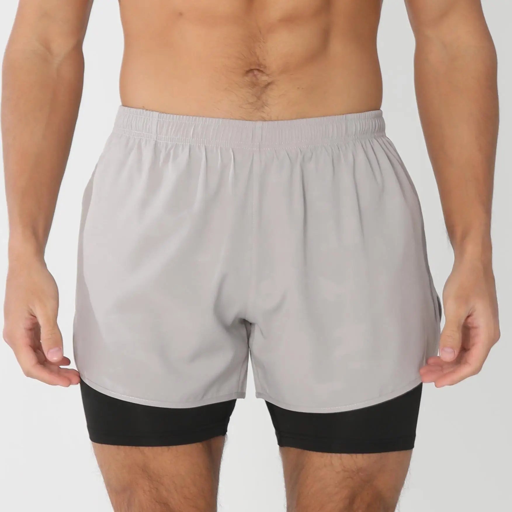 Short de course avec poches doublées pour homme, séchage rapide, léger, respirant, athlétique, sport, entraînement, boucle serviette - FATAONShort de course avec poches doublées pour homme, séchage rapide, léger, respirant, athlétique, sport, entraînement, boucle servietteSport HommeFATAON