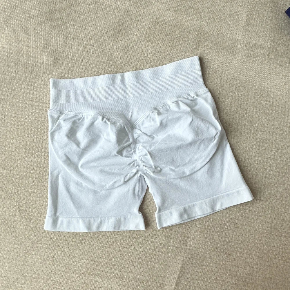 Short Fitness Femme Motard — Bande Côtelée, Scrunch Fesses & Sans Couture - FATAONShort Fitness Femme Motard — Bande Côtelée, Scrunch Fesses & Sans CoutureFitness FemmeFATAON