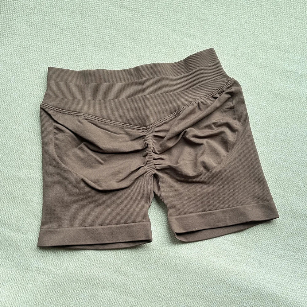 Short Fitness Femme Motard — Bande Côtelée, Scrunch Fesses & Sans Couture - FATAONShort Fitness Femme Motard — Bande Côtelée, Scrunch Fesses & Sans CoutureFitness FemmeFATAON
