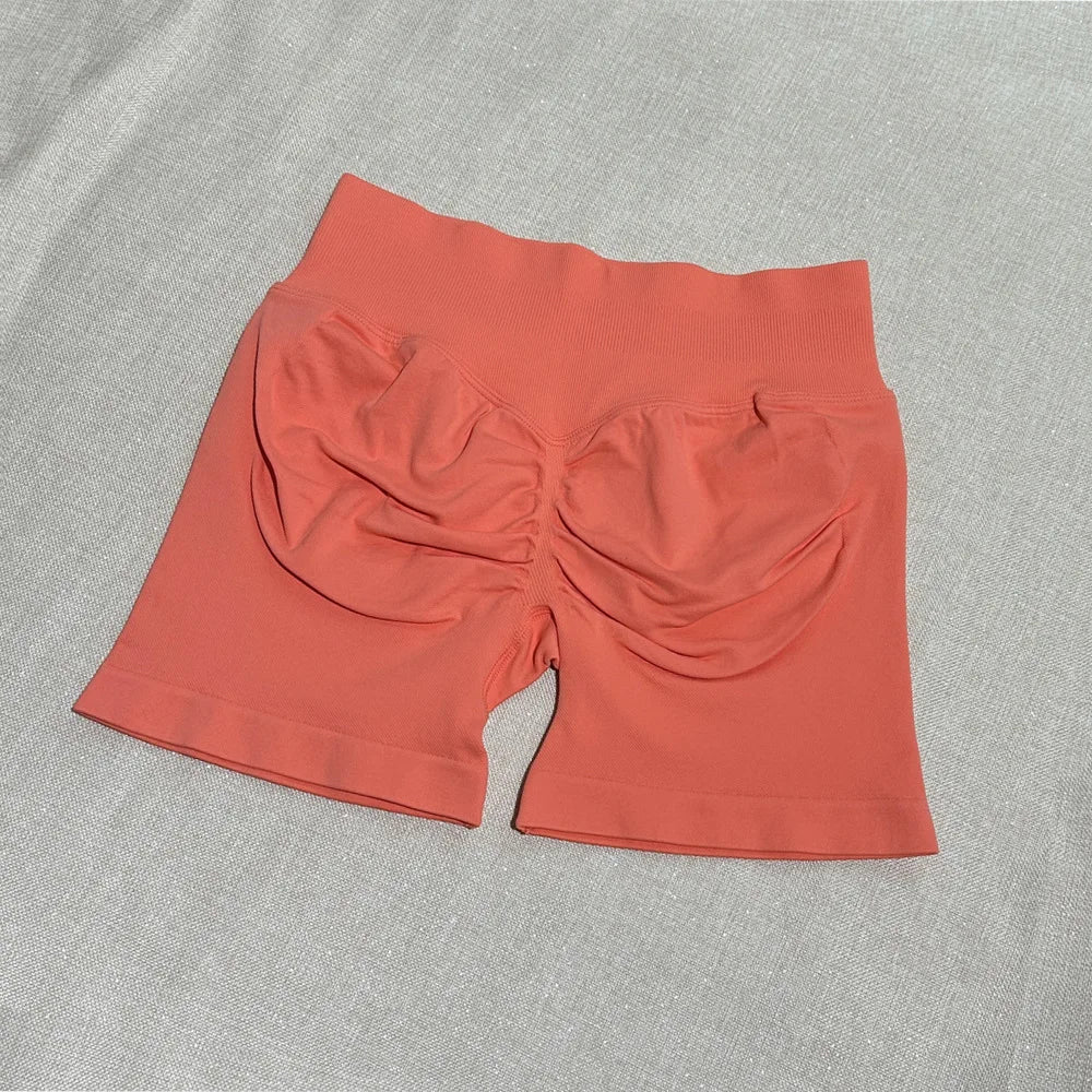 Short Fitness Femme Motard — Bande Côtelée, Scrunch Fesses & Sans Couture - FATAONShort Fitness Femme Motard — Bande Côtelée, Scrunch Fesses & Sans CoutureFitness FemmeFATAON