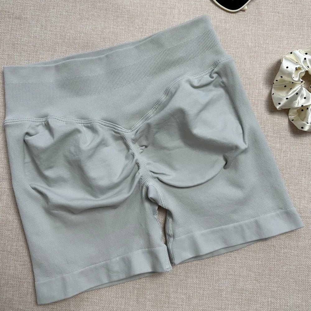Short Fitness Femme Motard — Bande Côtelée, Scrunch Fesses & Sans Couture - FATAONShort Fitness Femme Motard — Bande Côtelée, Scrunch Fesses & Sans CoutureFitness FemmeFATAON