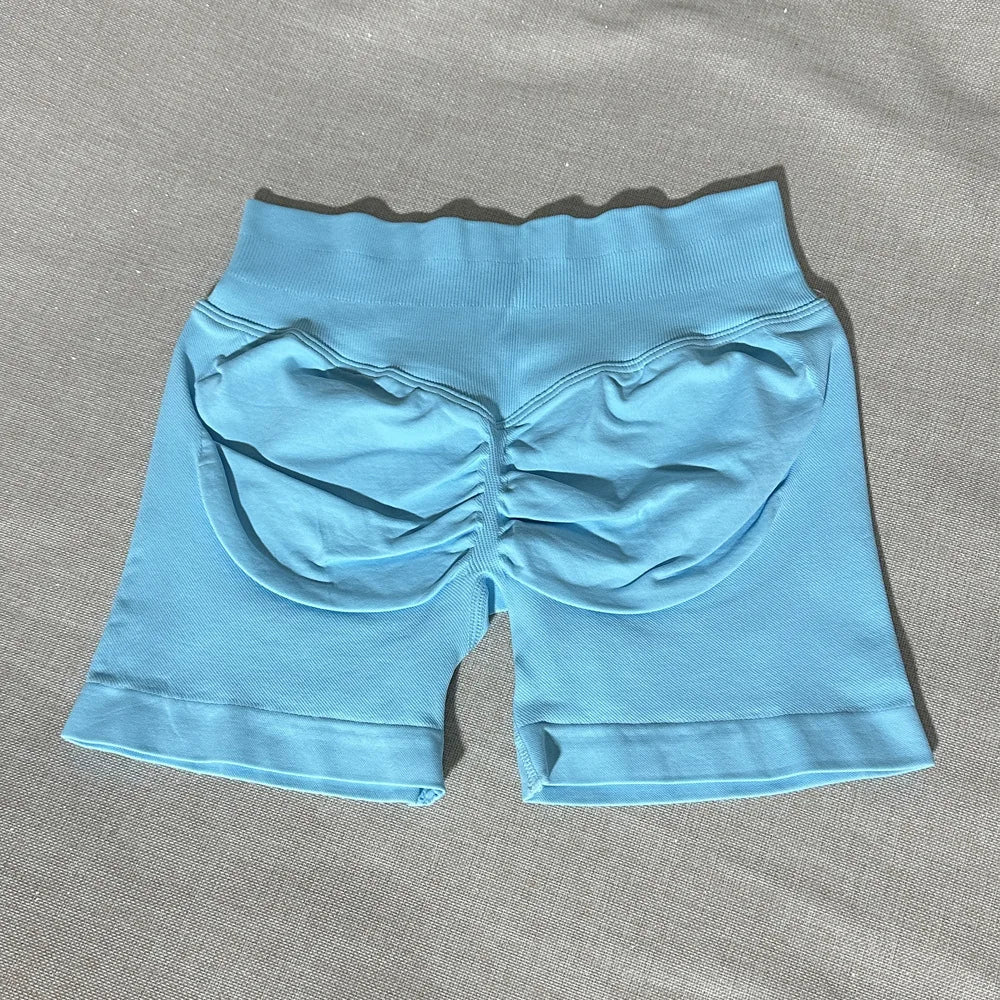 Short Fitness Femme Motard — Bande Côtelée, Scrunch Fesses & Sans Couture - FATAONShort Fitness Femme Motard — Bande Côtelée, Scrunch Fesses & Sans CoutureFitness FemmeFATAON