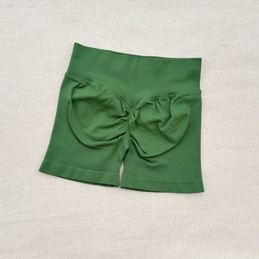 Short Fitness Femme Motard — Bande Côtelée, Scrunch Fesses & Sans Couture - FATAONShort Fitness Femme Motard — Bande Côtelée, Scrunch Fesses & Sans CoutureFitness FemmeFATAON