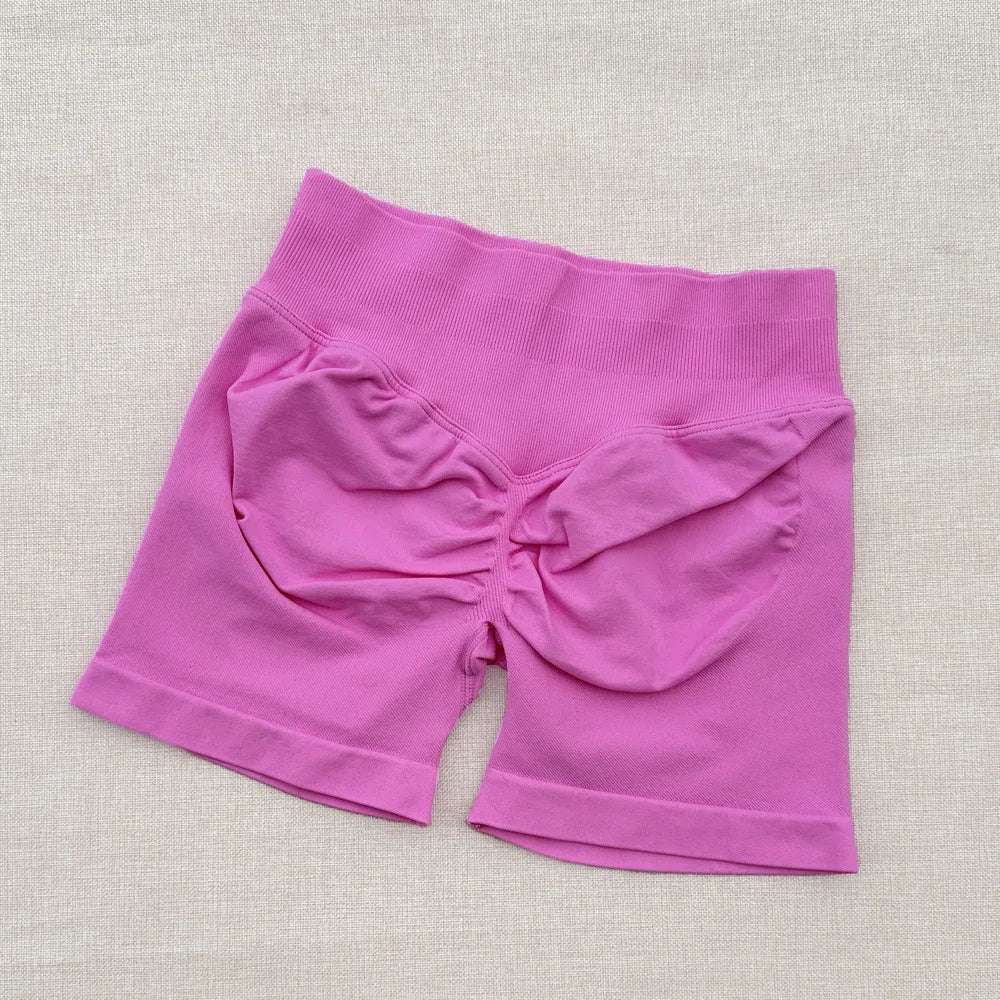 Short Fitness Femme Motard — Bande Côtelée, Scrunch Fesses & Sans Couture - FATAONShort Fitness Femme Motard — Bande Côtelée, Scrunch Fesses & Sans CoutureFitness FemmeFATAON