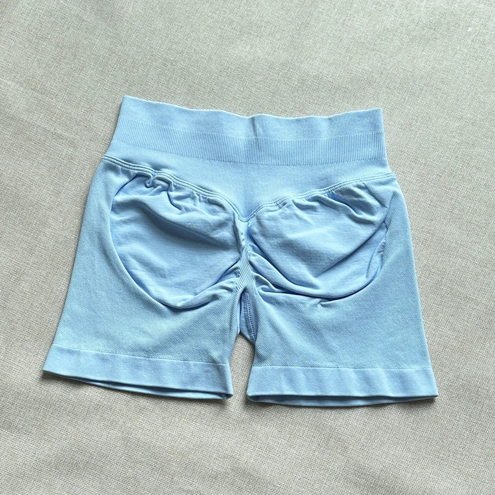 Short Fitness Femme Motard — Bande Côtelée, Scrunch Fesses & Sans Couture - FATAONShort Fitness Femme Motard — Bande Côtelée, Scrunch Fesses & Sans CoutureFitness FemmeFATAON