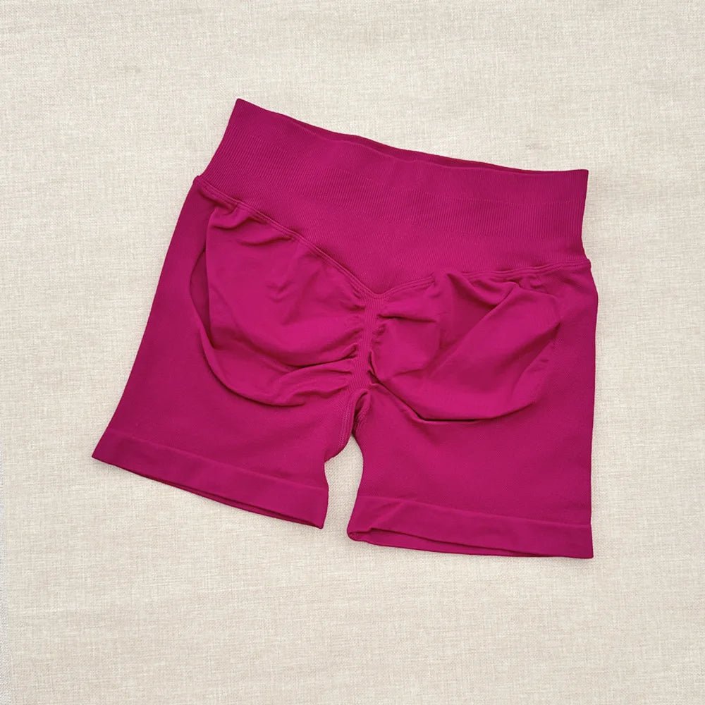 Short Fitness Femme Motard — Bande Côtelée, Scrunch Fesses & Sans Couture - FATAONShort Fitness Femme Motard — Bande Côtelée, Scrunch Fesses & Sans CoutureFitness FemmeFATAON