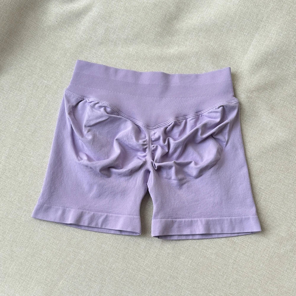 Short Fitness Femme Motard — Bande Côtelée, Scrunch Fesses & Sans Couture - FATAONShort Fitness Femme Motard — Bande Côtelée, Scrunch Fesses & Sans CoutureFitness FemmeFATAON