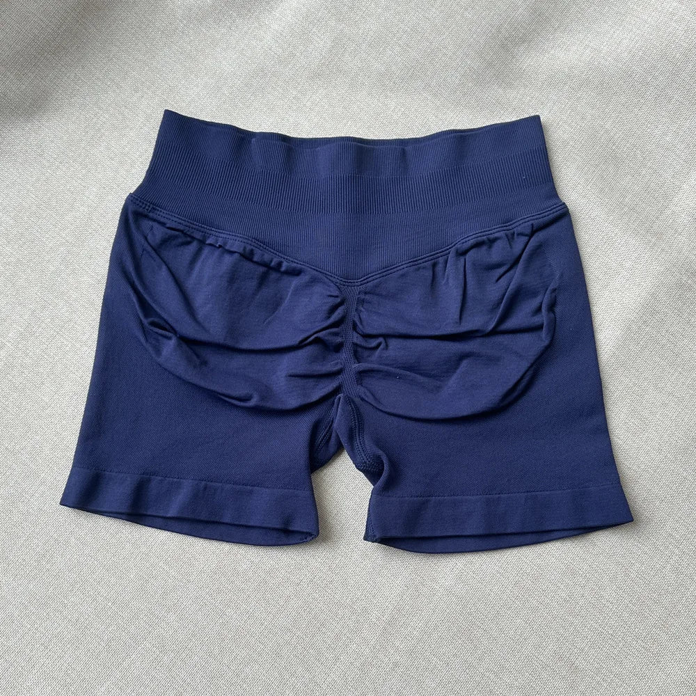Short Fitness Femme Motard — Bande Côtelée, Scrunch Fesses & Sans Couture - FATAONShort Fitness Femme Motard — Bande Côtelée, Scrunch Fesses & Sans CoutureFitness FemmeFATAON