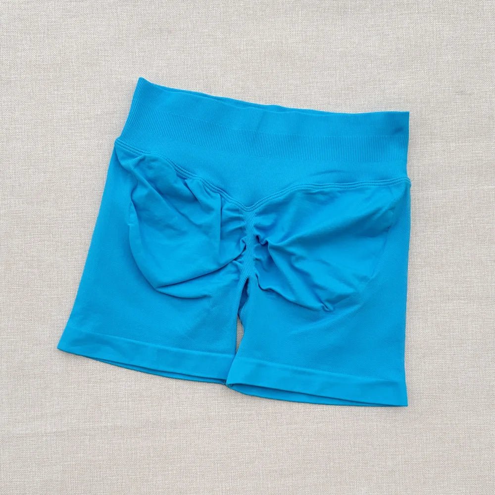 Short Fitness Femme Motard — Bande Côtelée, Scrunch Fesses & Sans Couture - FATAONShort Fitness Femme Motard — Bande Côtelée, Scrunch Fesses & Sans CoutureFitness FemmeFATAON