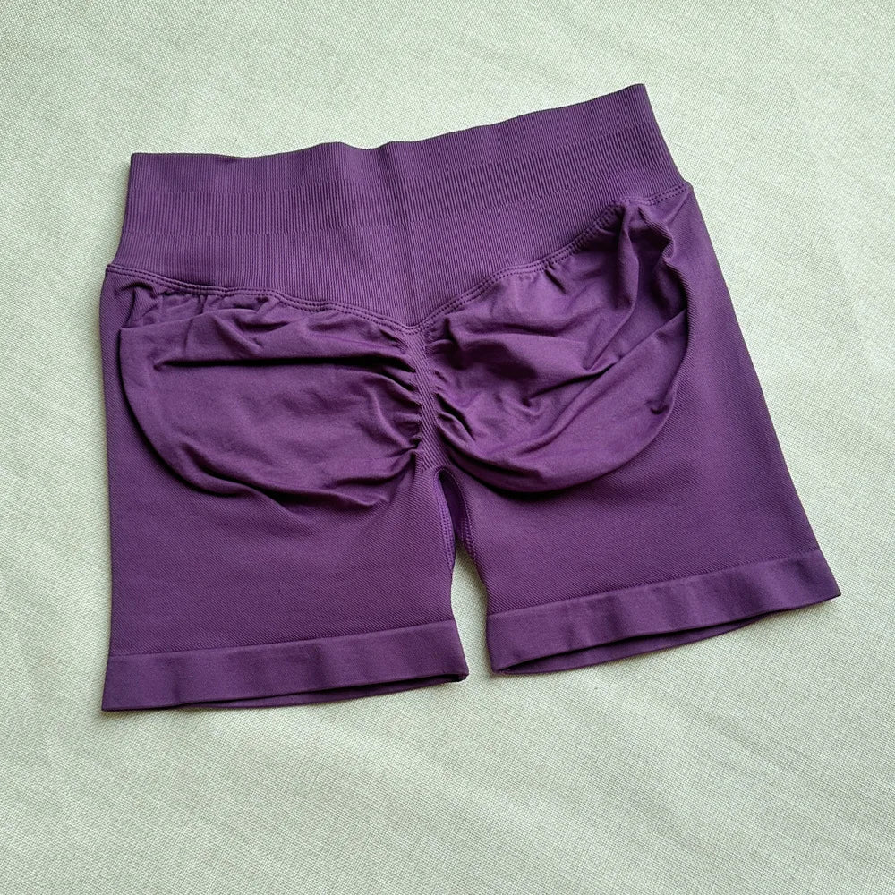 Short Fitness Femme Motard — Bande Côtelée, Scrunch Fesses & Sans Couture - FATAONShort Fitness Femme Motard — Bande Côtelée, Scrunch Fesses & Sans CoutureFitness FemmeFATAON