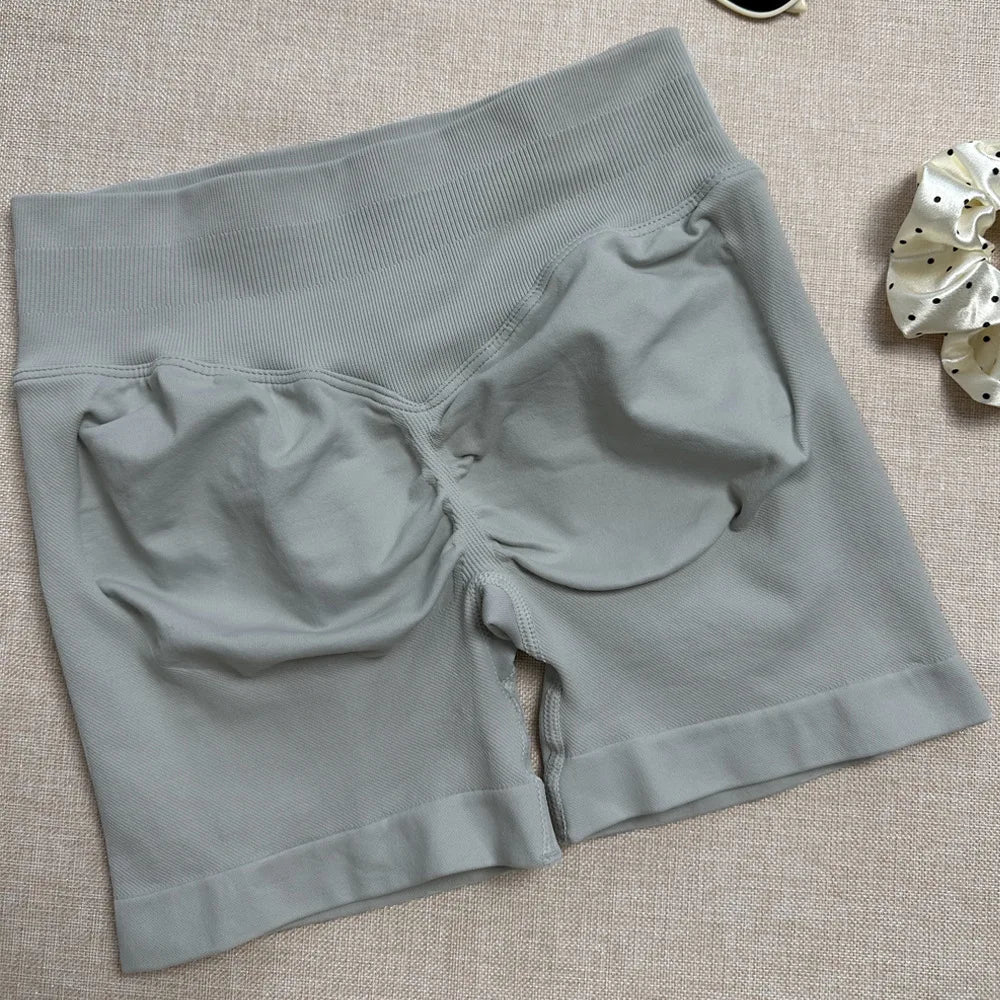 Short Fitness Femme Motard — Bande Côtelée, Scrunch Fesses & Sans Couture - FATAONShort Fitness Femme Motard — Bande Côtelée, Scrunch Fesses & Sans CoutureFitness FemmeFATAON