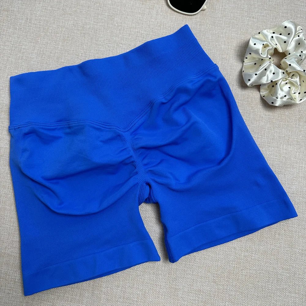 Short Fitness Femme Motard — Bande Côtelée, Scrunch Fesses & Sans Couture - FATAONShort Fitness Femme Motard — Bande Côtelée, Scrunch Fesses & Sans CoutureFitness FemmeFATAON