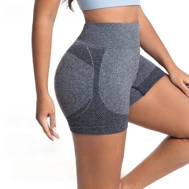 Short Sport Taille Haute Femme — Sans Couture, Lift Fessier, Yoga & Fitness - FATAONShort Sport Taille Haute Femme — Sans Couture, Lift Fessier, Yoga & FitnessFitness FemmeFATAON