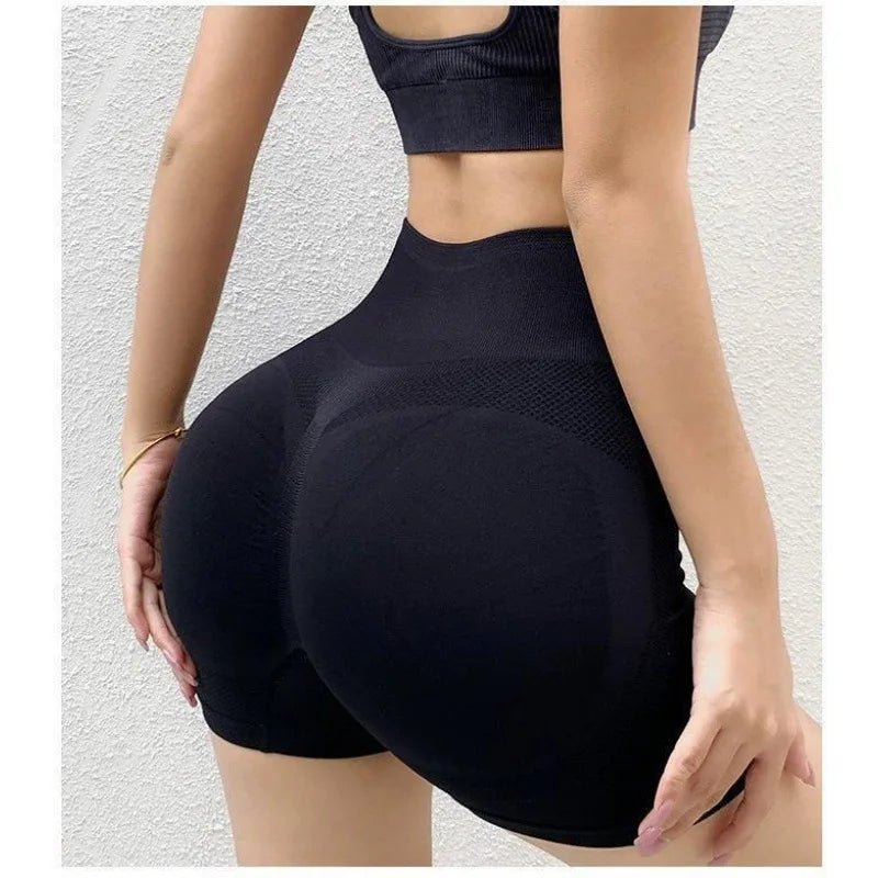 Short Sport Taille Haute Femme — Sans Couture, Lift Fessier, Yoga & Fitness - FATAONShort Sport Taille Haute Femme — Sans Couture, Lift Fessier, Yoga & FitnessFitness FemmeFATAON