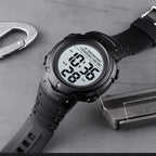 SKMEI-Montre-bracelet numérique étanche pour homme, 1560 m, 2 fois, 10 ans, batterie, réveil, sport, fitness, 100 - FATAONSKMEI-Montre-bracelet numérique étanche pour homme, 1560 m, 2 fois, 10 ans, batterie, réveil, sport, fitness, 100Mode HommeFATAON