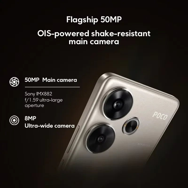 Smartphone POCO F6 5G version globale, charge turbo 90W, Snapdragon 8s Gen 3, NFC, 5000 mAh, écran AMOLED Flow DotDisplay 6,67 pouces 120 Hz - FATAONSmartphone POCO F6 5G version globale, charge turbo 90W, Snapdragon 8s Gen 3, NFC, 5000 mAh, écran AMOLED Flow DotDisplay 6,67 pouces 120 HzProductivité & OrganisationFATAON