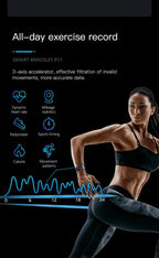 Smartwatch Ekg Bracelet intelligent étanche P11 Plus Bracelet intelligent traqueur d'activité sang oxygène Smartband Bracelet de Fitness - FATAONSmartwatch Ekg Bracelet intelligent étanche P11 Plus Bracelet intelligent traqueur d'activité sang oxygène Smartband Bracelet de FitnessFitness & SportFATAON