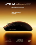 Souris de jeu sans fil ATK DragonFly A9 Air Ultimate PAW3950 Ultra 42000DPI 750IPS 8KHz RGB ergonomique pour Windows MacOs PC Cadeaux - FATAONSouris de jeu sans fil ATK DragonFly A9 Air Ultimate PAW3950 Ultra 42000DPI 750IPS 8KHz RGB ergonomique pour Windows MacOs PC CadeauxProductivité & OrganisationFATAON
