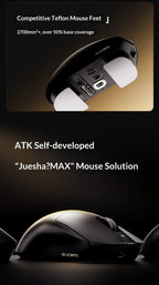 Souris de jeu sans fil ATK DragonFly A9 Air Ultimate PAW3950 Ultra 42000DPI 750IPS 8KHz RGB ergonomique pour Windows MacOs PC Cadeaux - FATAONSouris de jeu sans fil ATK DragonFly A9 Air Ultimate PAW3950 Ultra 42000DPI 750IPS 8KHz RGB ergonomique pour Windows MacOs PC CadeauxProductivité & OrganisationFATAON