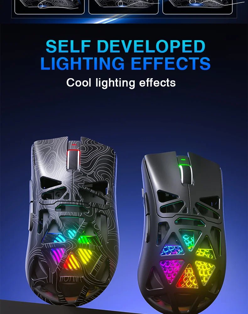 Souris de jeu sans fil AULA SC620, design léger, effets lumineux multiples, bouton de tir personnalisable, détection de mouvement optique - FATAONSouris de jeu sans fil AULA SC620, design léger, effets lumineux multiples, bouton de tir personnalisable, détection de mouvement optiqueProductivité & OrganisationFATAON