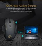 Souris sans fil NexusClick 2.4G à clic silencieux, 3 DPI réglables, 6 boutons, économie d'énergie, USB Plug and Play, pour ordinateur portable, bureau, jeux - FATAONSouris sans fil NexusClick 2.4G à clic silencieux, 3 DPI réglables, 6 boutons, économie d'énergie, USB Plug and Play, pour ordinateur portable, bureau, jeuxProductivité & OrganisationFATAON