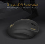 Souris sans fil NexusClick 2.4G à clic silencieux, 3 DPI réglables, 6 boutons, économie d'énergie, USB Plug and Play, pour ordinateur portable, bureau, jeux - FATAONSouris sans fil NexusClick 2.4G à clic silencieux, 3 DPI réglables, 6 boutons, économie d'énergie, USB Plug and Play, pour ordinateur portable, bureau, jeuxProductivité & OrganisationFATAON