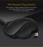 Souris sans fil NexusClick 2.4G à clic silencieux, 3 DPI réglables, 6 boutons, économie d'énergie, USB Plug and Play, pour ordinateur portable, bureau, jeux - FATAONSouris sans fil NexusClick 2.4G à clic silencieux, 3 DPI réglables, 6 boutons, économie d'énergie, USB Plug and Play, pour ordinateur portable, bureau, jeuxProductivité & OrganisationFATAON