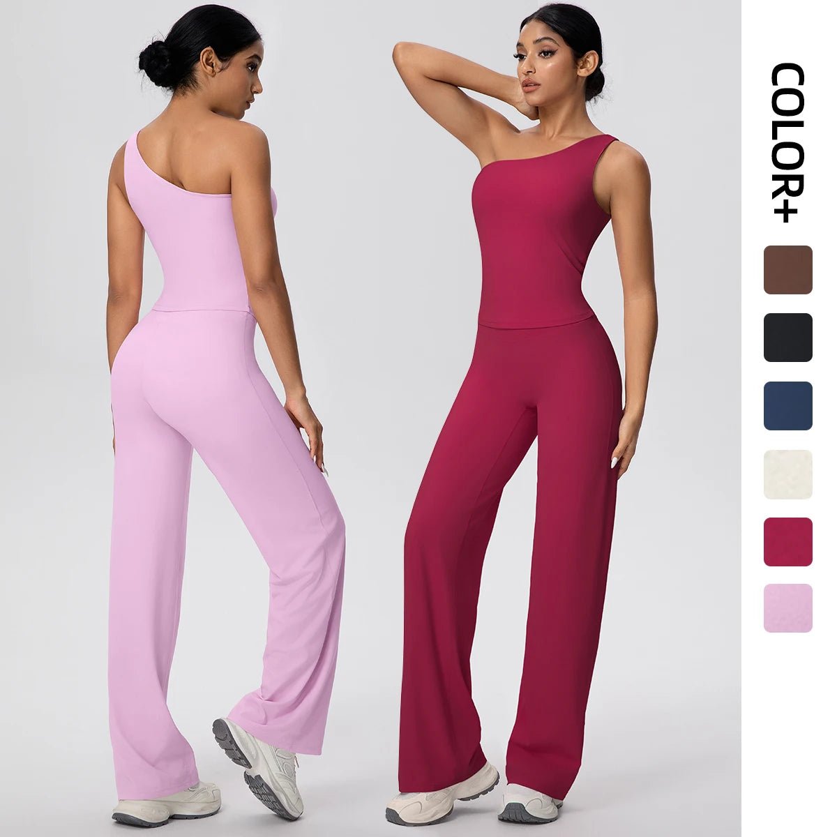 Sport Gym Fitness Clothing Outfits Active Wear 2 PCS Workout Sets for Women Gym Fitness Yoga Set - FATAONSport Gym Fitness Clothing Outfits Active Wear 2 PCS Workout Sets for Women Gym Fitness Yoga SetFitness FemmeFATAON