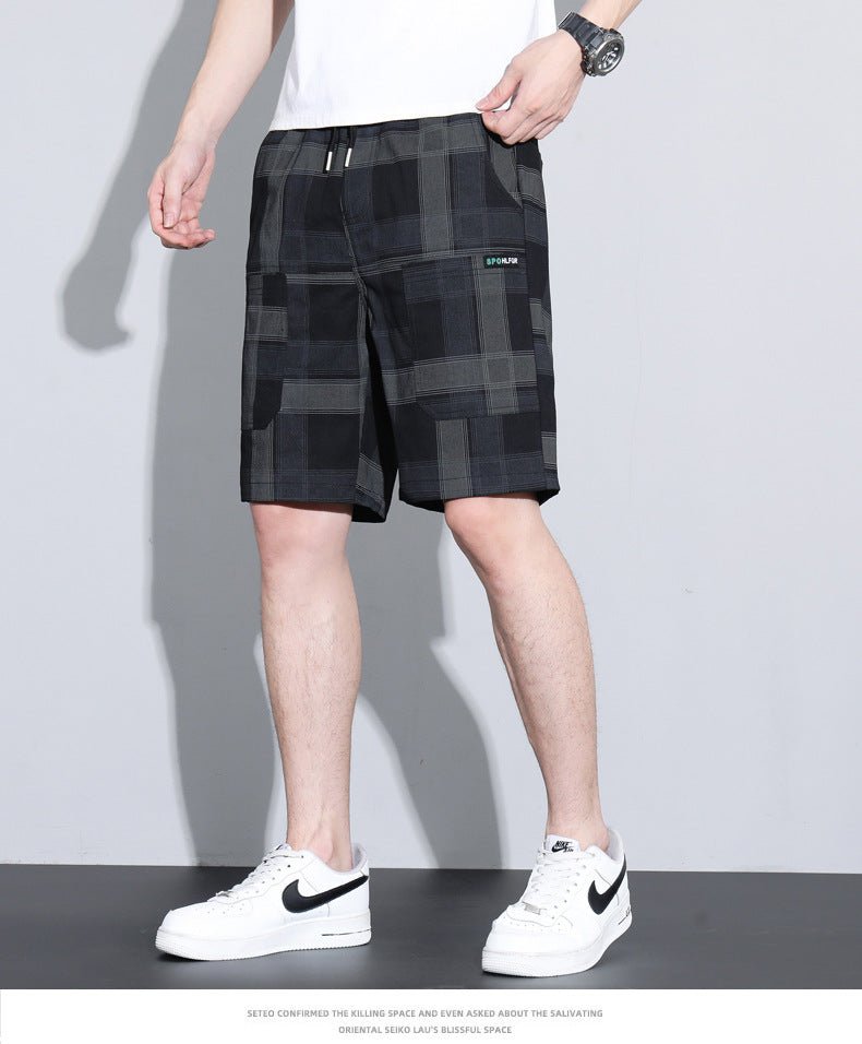 Spot boutique men's pants quality stretch cotton simple short pants summer comfortable sports casual pants men - FATAONSpot boutique men's pants quality stretch cotton simple short pants summer comfortable sports casual pants menMode HommeFATAON