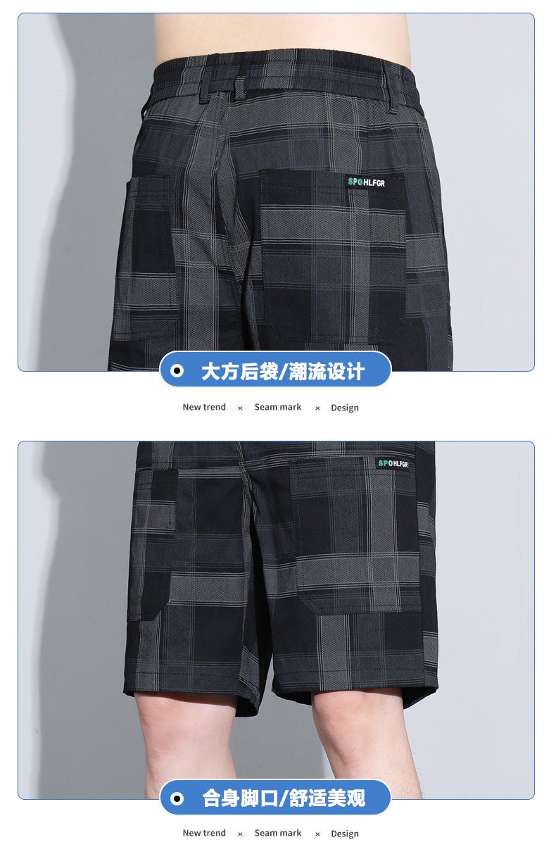 Spot boutique men's pants quality stretch cotton simple short pants summer comfortable sports casual pants men - FATAONSpot boutique men's pants quality stretch cotton simple short pants summer comfortable sports casual pants menMode HommeFATAON