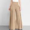 Stock Foreign Trade 2025 EBay AliExpress Wish Spring OL Women's Solid Color High Waist Loose Wide-leg Vintage Casual Pants - FATAONStock Foreign Trade 2025 EBay AliExpress Wish Spring OL Women's Solid Color High Waist Loose Wide-leg Vintage Casual PantsMode FemmeFATAON