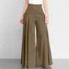 Stock Foreign Trade 2025 EBay AliExpress Wish Spring OL Women's Solid Color High Waist Loose Wide-leg Vintage Casual Pants - FATAONStock Foreign Trade 2025 EBay AliExpress Wish Spring OL Women's Solid Color High Waist Loose Wide-leg Vintage Casual PantsMode FemmeFATAON