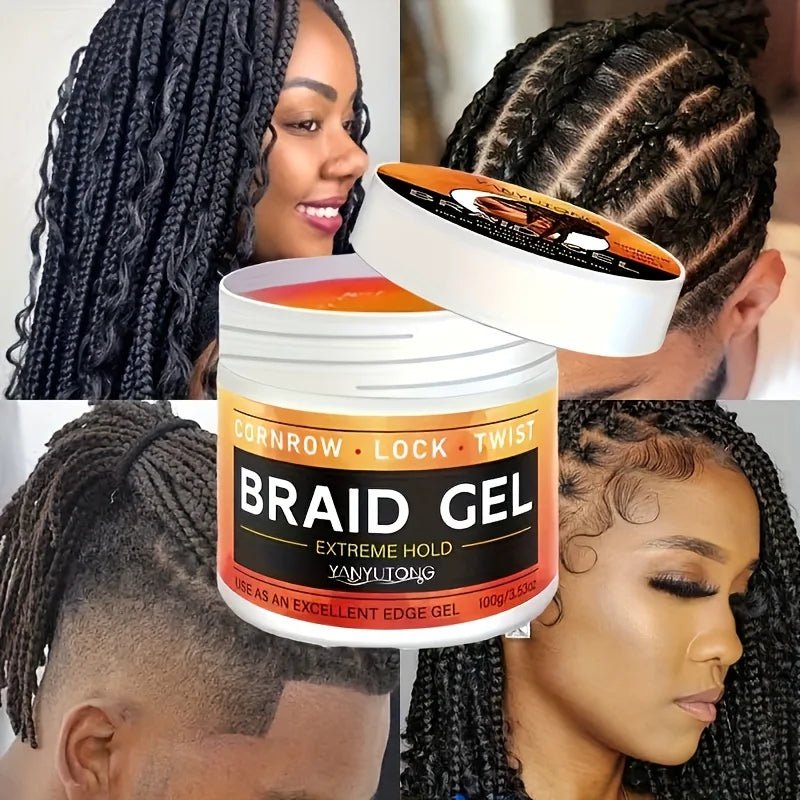 Stylage tressage Gel cire carburateur longue durée forte tenue pommade Anti-frisottis lisse finition des cheveux façonnage contrôle des bords des cheveux - FATAONStylage tressage Gel cire carburateur longue durée forte tenue pommade Anti-frisottis lisse finition des cheveux façonnage contrôle des bords des cheveuxBeauté HommeFATAON