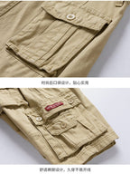 Summer Men's Fashionable Multi-Pocket Workwear Shorts Thin Casual Fashion 95555 Cross-Border for Amazon - FATAONSummer Men's Fashionable Multi-Pocket Workwear Shorts Thin Casual Fashion 95555 Cross-Border for AmazonMode HommeFATAON
